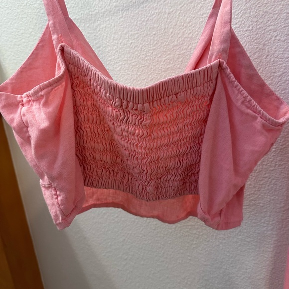 Skirt and crop top set . Pink . Size M - Picture 6 of 8